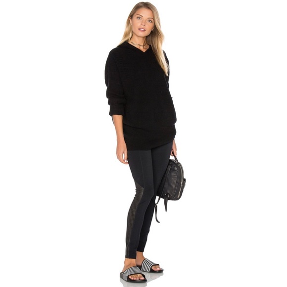 Spanx Faux Leather Perforated Leggings - Picture 4 of 6